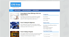 Desktop Screenshot of cfdfree.com