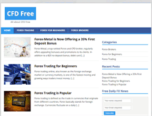 Tablet Screenshot of cfdfree.com